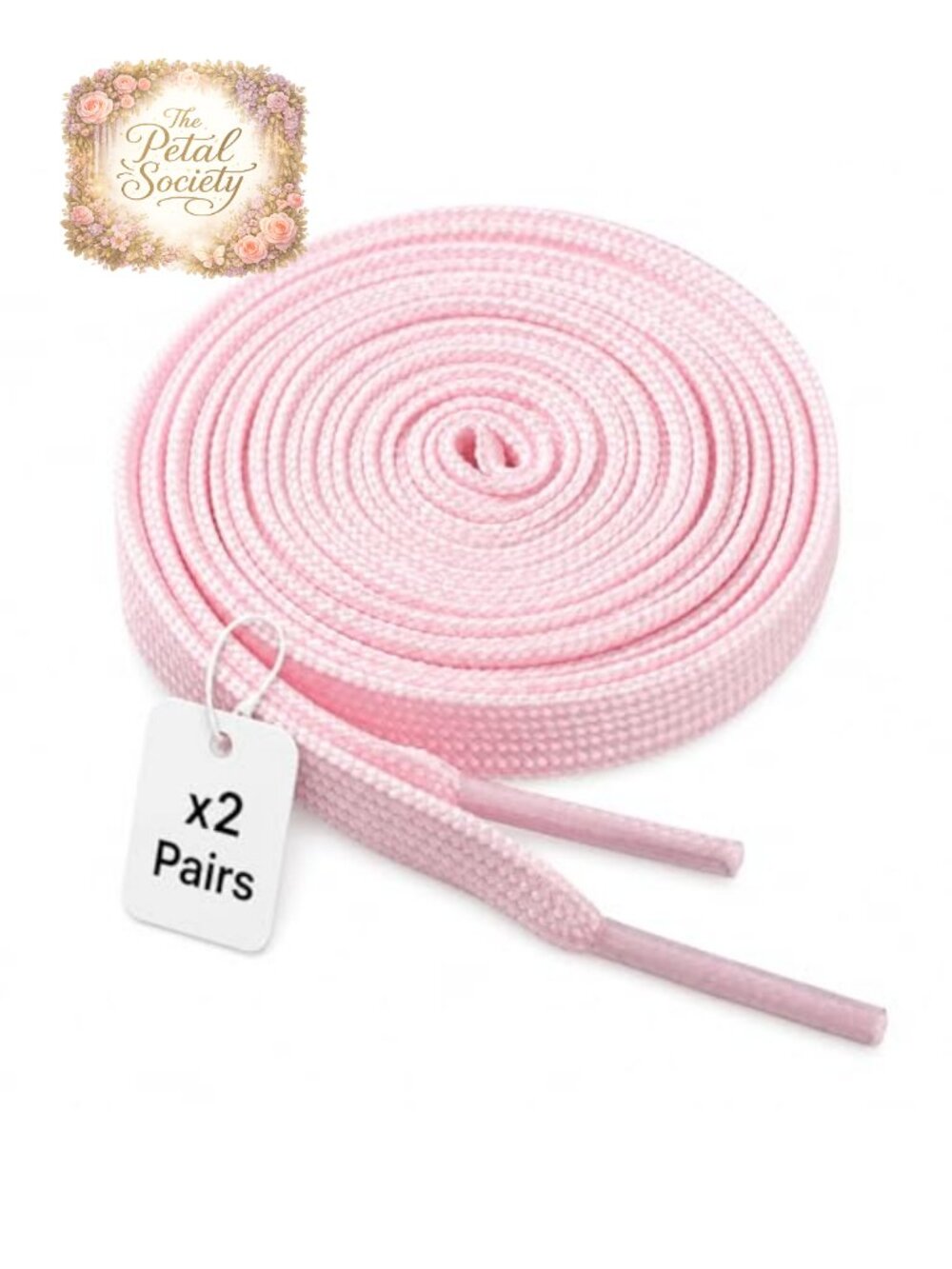 Flat Polyester Shoe Laces 54in Replacement Sneaker Laces